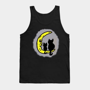 Kitten Moon Tank Top